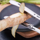 Manual Stainless Steel Peelers Handheld Long Asparagus Vegetable Peelers