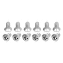 M3 x 6mm Phillips Flat Head Countersunk Bolts Machine Screws 100pcs P4I8