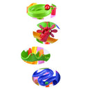 105 pieces fun Construction DIY Marble race of the race Labyrinth Balls tra