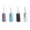 Plain Toilet Brush Set Bathroom Cleaning Brush Long Handle Toilet Brush ToilZ1U6