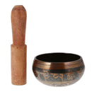 11.5cm Tibetan Buddhism Hammered Singing Bowl Sound Buddhist Meditation