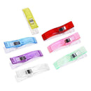 50pcs/set Multi-color Plastic Clips for Patchwork Sewing DIY Craft Quilting