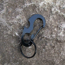 Outdoor Climbing Carabiner Bottle Opener Buckle Keychain Ring EDC Tools A