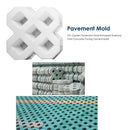 DIY Garden Pavement Mold 8-shaped Walkway Path Concrete Paving Cement Mold