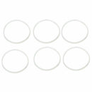 6Pcs Clear Replacement Gaskets Rubber Seal Ring For Magic P4P1 Bullet 8CM D C3L5