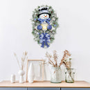 Christmas Tree Glass Showcase Waterproof Wall Crystal Window Stickers (C) A