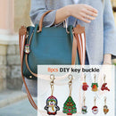 8pcs DIY Full Drill Special Shaped Diamond Painting Cartoon Fashion Keyring Kits
