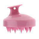 2 Pieces Soft Scalp Massager Body Wash Shampoo Brush For Deep Cleaning Pink