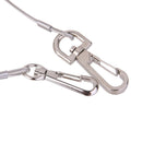 Coiled Carabiner Fishing Lanyard Made of Steel Wire