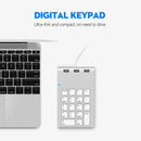 Rocketek USB 18 Keys Numeric Keypad Mini USB 2.0 Hub for Laptop Desktop PC