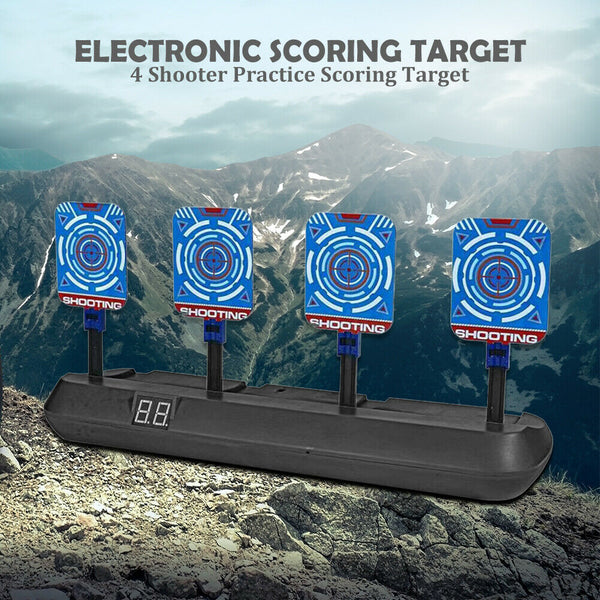 Funny Electric Target Automatic Return Scoring Target for Shooting Outdoor Toys