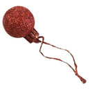 24Pcs Chic Christmas Baubles Tree Plain Glitter XMAS Ornament Ball
