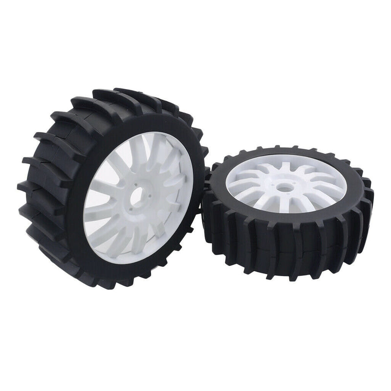 Different Color RC Car Wheel Tires 1/8 RC Buggy Wheel Accessories White