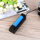 5V 1000mA Plastic USB IC Smart Charger for 26650 18650 Lithium Battery