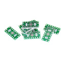 10 Pcs Qfn16 Pin Pitch 0.65Mm 0.5Mm To Dip16 Adapter Pcb Board Conver moJ Ew