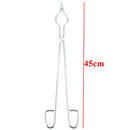 45cm Stainless Steel Crucible Tong Clamp Graphite Melting Furnace Pliers Ho