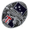 Knight Belt Buckle Western Cowboy Australian Flag Pattern Belt Buckles