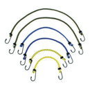 6pcs/Set Bungee Cords Wires With Zinc Hooks Cables Rope Elastic Bungie Stra R7F2