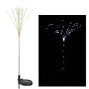 2Pcs 100 LED Firework DIY Fairy Lights Solar Stake Garden Lights Xmas Wedding