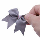 6Pcs Cute Baby Girls Hair Clips Handmade Fabric Bowknot Crown Hairpins Todd D8D4
