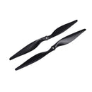 2pcs 1 Pair 1365 13X6.5 Black Carbon fiber Propeller CW/CCW Props for QuadCoptor