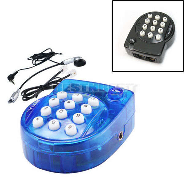 Mini Hands Free Corded Telephone Phone Head + Headset ZHUANG