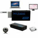 Portable Wii to HDMI Wii2HDMI Full HD Converter Audio Output Adapter TV Black