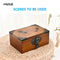 Anytek L34 Smart Fingerprint Padlock Keyless USB Rechargeable Door Suitcase Lock