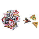 50Pcs stickers apply to graffiti cars bike luggage fun stickers diy waterproo3cL