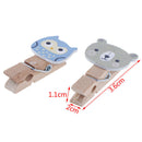 10pc/lot DIY Animal Wooden Photo Clips and Staples Mini School Office Suppli_