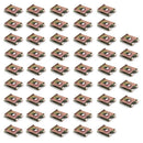 Car Auto Door Trim Panel Fastener Clip U Nuts Self Retaining U Type Nuts Pack 50