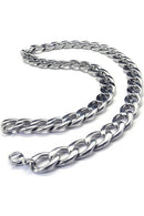 Jewelry Men's necklace, Stainless steel large gravity king motorcycle chain Z6N7