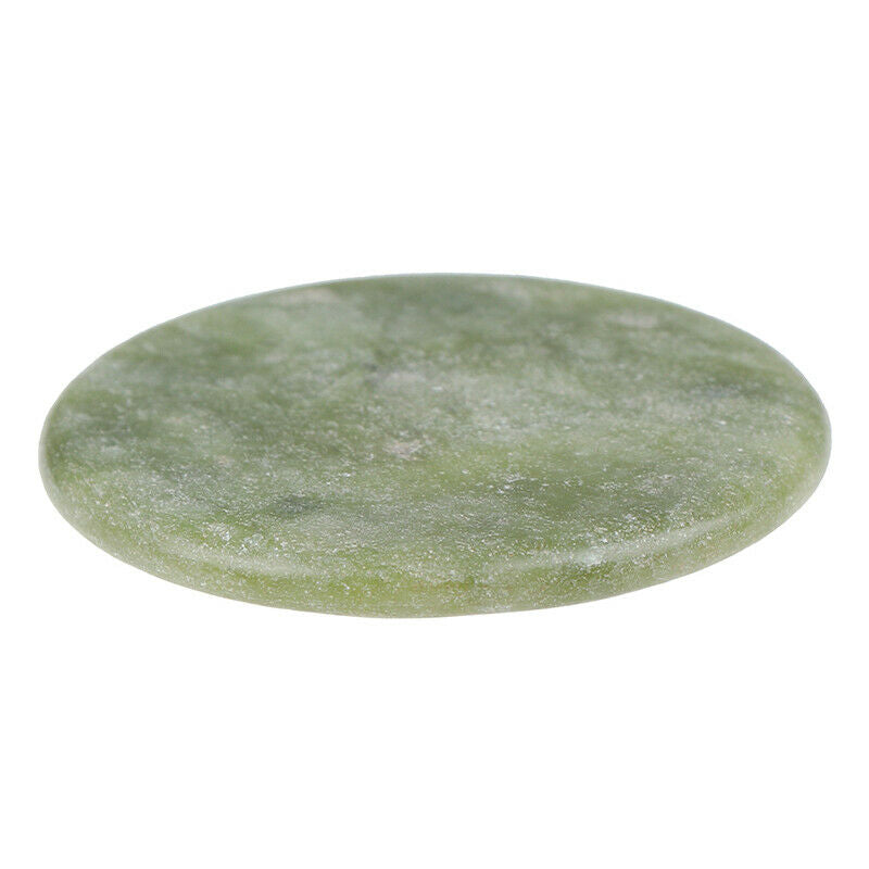 1Pcs Round Jade Stone Eyelash Extension Glue Adhesive Stand Pallet Stand Hol Gw