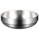 1 X Stainless Steel Mixing Bowl Non Slip Whisking Bowl Salad Pickle Cook Plate