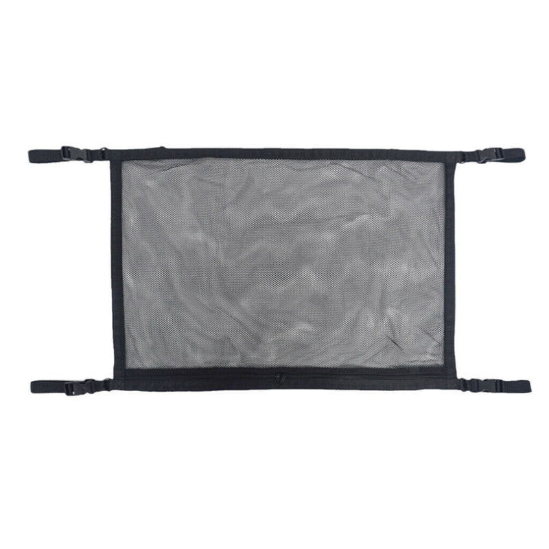 Net Car Roof Storage Bag Breathable Easy To Install With 4 Thick Belts