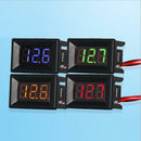 DC LED Digital Display Voltage Meter Voltmeter Car Motor 0.4inch Green