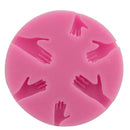 Human Hand Fondant Cake Decorating Silicone Mould Fimo DIY Mold Tools Hot