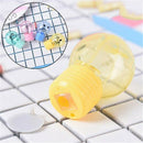 Novelty Light Bulb Pencil Sharpener Stationary for School Kids Students Supplies