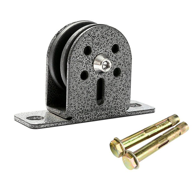 Fitness Steel 300kg Load Bearing Pulley Lifting Workout DIY Cable Silent Pulley