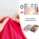 42 Color Handmade Sewing Thread+Needle+Scissors+Needle Threader Sewing Kit