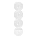 Glass Flower Vase Glass Planter Container for Bedroom Living Room 4 Balls