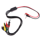 2 Alligator Clips 2 Banana Plugs 4 Hook Clips Power Supply Test Lead KitsJCAU Gw