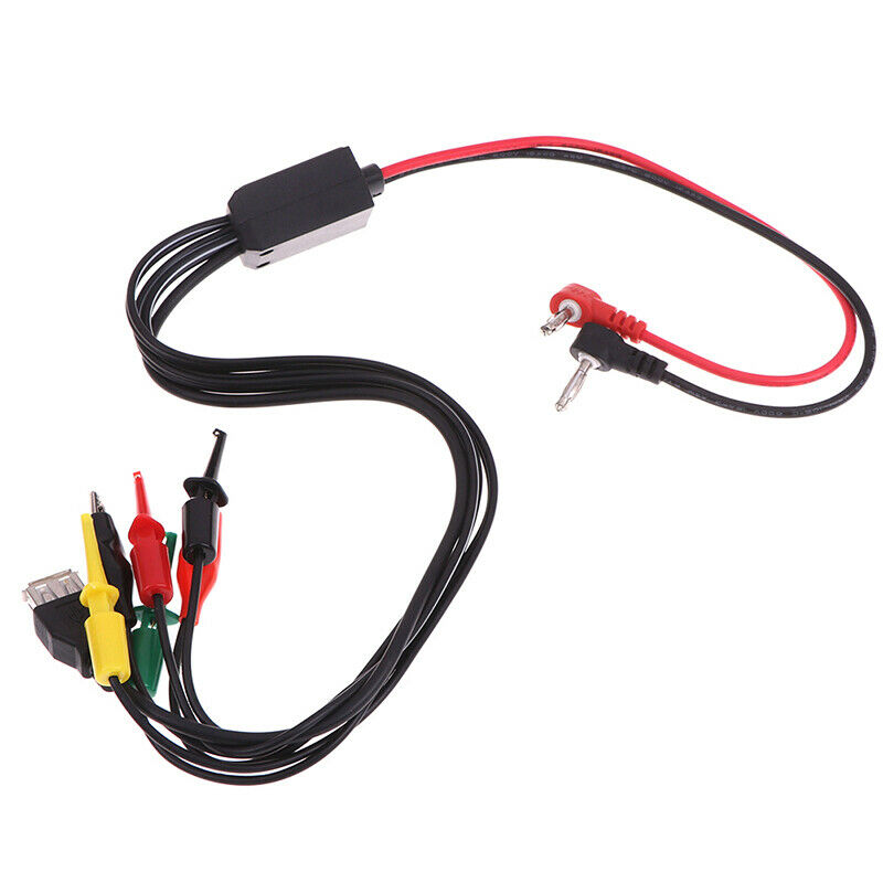 2 Alligator Clips 2 Banana Plugs 4 Hook Clips Power Supply Test Lead KitsJCAU Gw