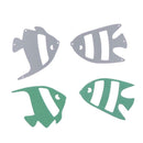 2pcs Metal Cutting Dies Stencils for DIY Scrapbooking Photo Album Card Fish