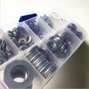 580X Stainless Steel Flat Washers For M2 M2.5 M3 M4 M5 M6 M8 M10 M12 Scre ZWZ