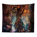 Wall Hanging Print Tapestry Beach Yoga Mat Home Decor (Style01)(200*150cm) SN9F