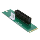 M.2 NGFF SSD Male to PCI-E 4X Converter Adapter Card with Power Cable