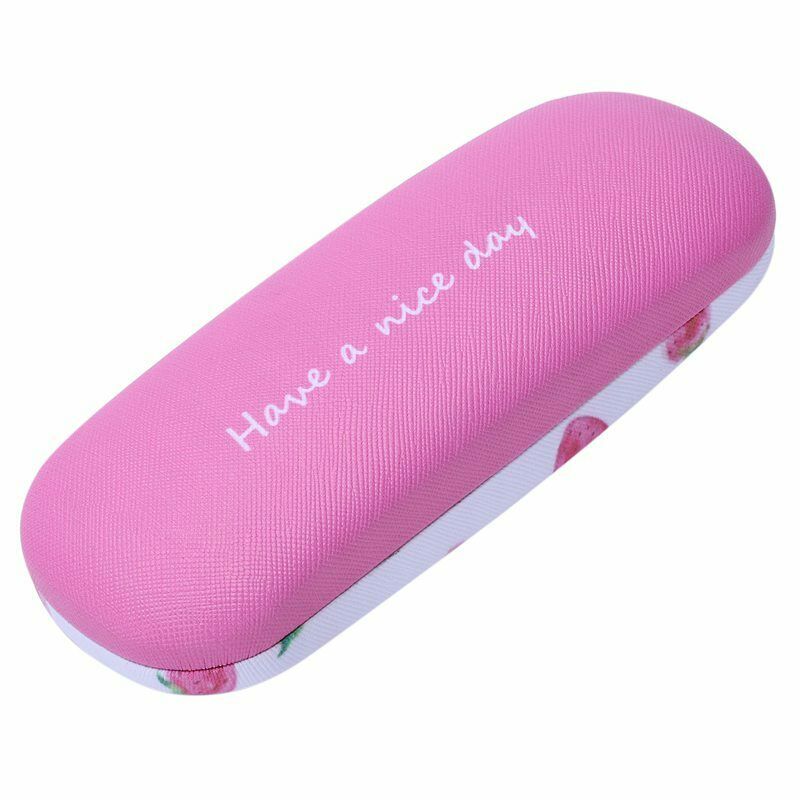 Fashion Cute Protable Fruit Pattern Eye Glasses Case Hard Shell Case Protec T8J6