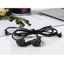 In-Ear Handsfree Headphones Earphones with Mic for Smart Phones Black
