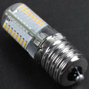 E17 Socket 5W 64 LED Lamp Bulb 3014 SMD Light Warm White AC 110V-220V Z6O1